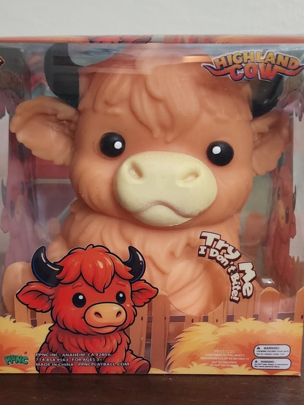 PPNC Highland Cow Squishy